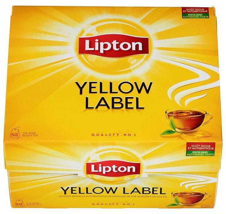 Yellow Label Tea 50pos Lipton