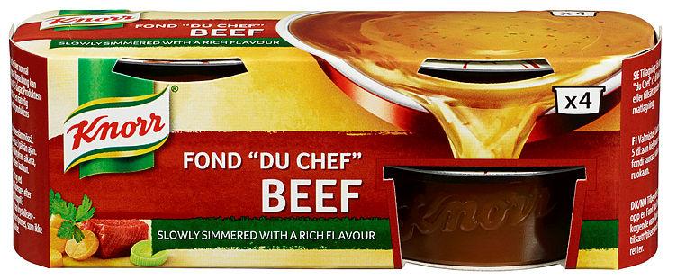 Fond Du Chef Kjøtt 4x28g Knorr