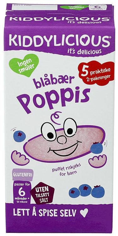Wafers Blåbær 6mnd 20g Kiddylicious