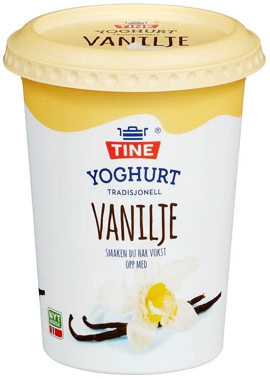 Tine Yoghurt Vanilje 500 g