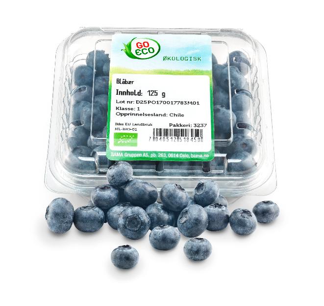 Blåbær 125g Go Eco