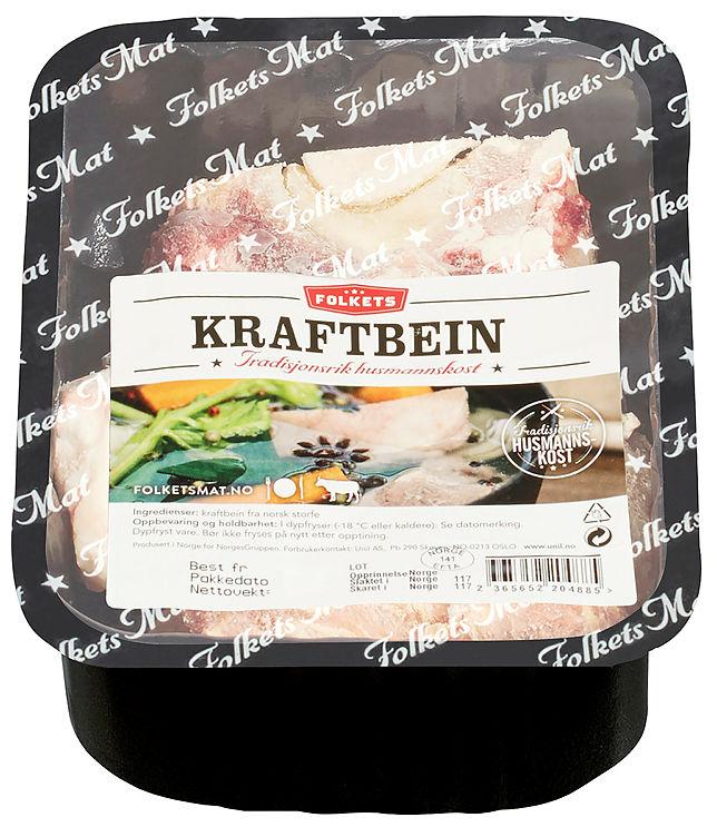 Storfe Kraftbein Ca500g Folkets