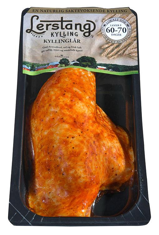 Kyllinglår Marinert Ca300g Lerstang