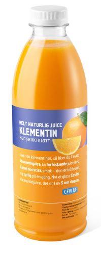 Klementinjuice M Fruktkjøtt 1l Cevita