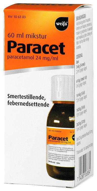 Paracet Mikstur 24mg 60ml Weifa