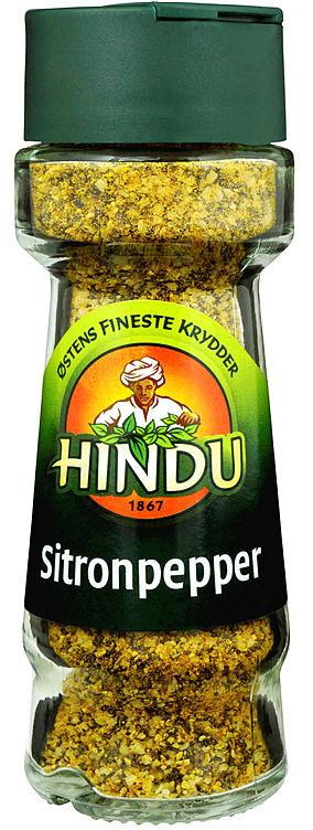 Sitronpepper Malt 65g glass Hindu