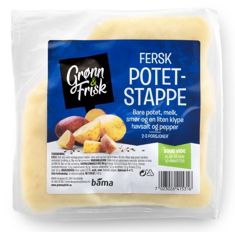 Potetstappe 450g Grønn&amp;Frisk