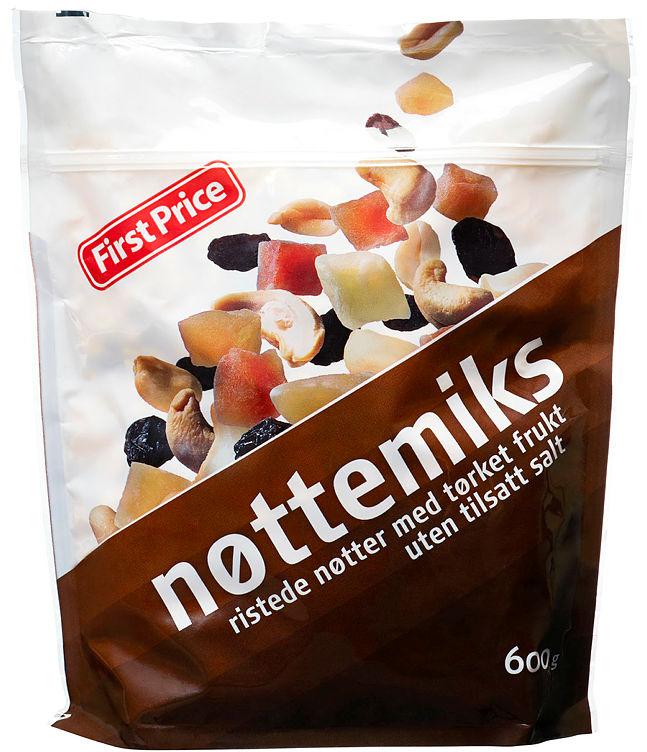 Nøttemix 600g First Price