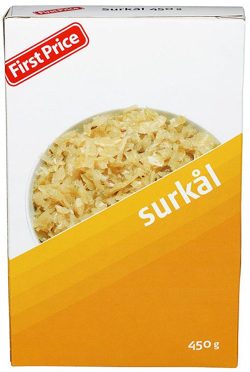 Surkål 450g First Price