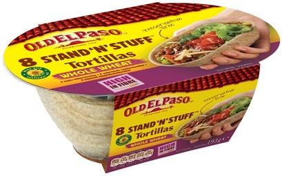 Tortillas Fullkorn Stand&#039;n Stuff 8stk 193g Oep