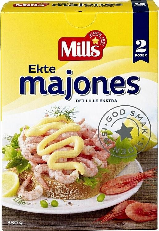 Mills Ekte Majones 2-pk 330 g