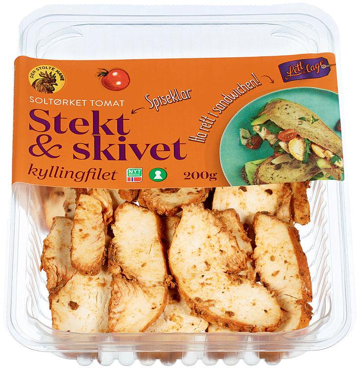 Kyllingfilet Stekt Soltørket Tomat 200g