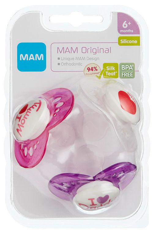 Narresmokk Original 6m+ Pink 3stk Mam