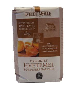 Hvetemel Siktet 2kg Kvelde Mølle