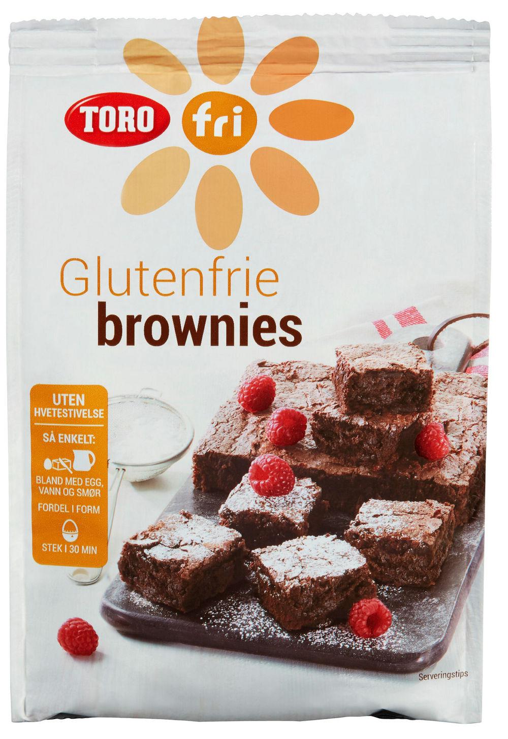 Toro Brownies Glutenfri, 540 g