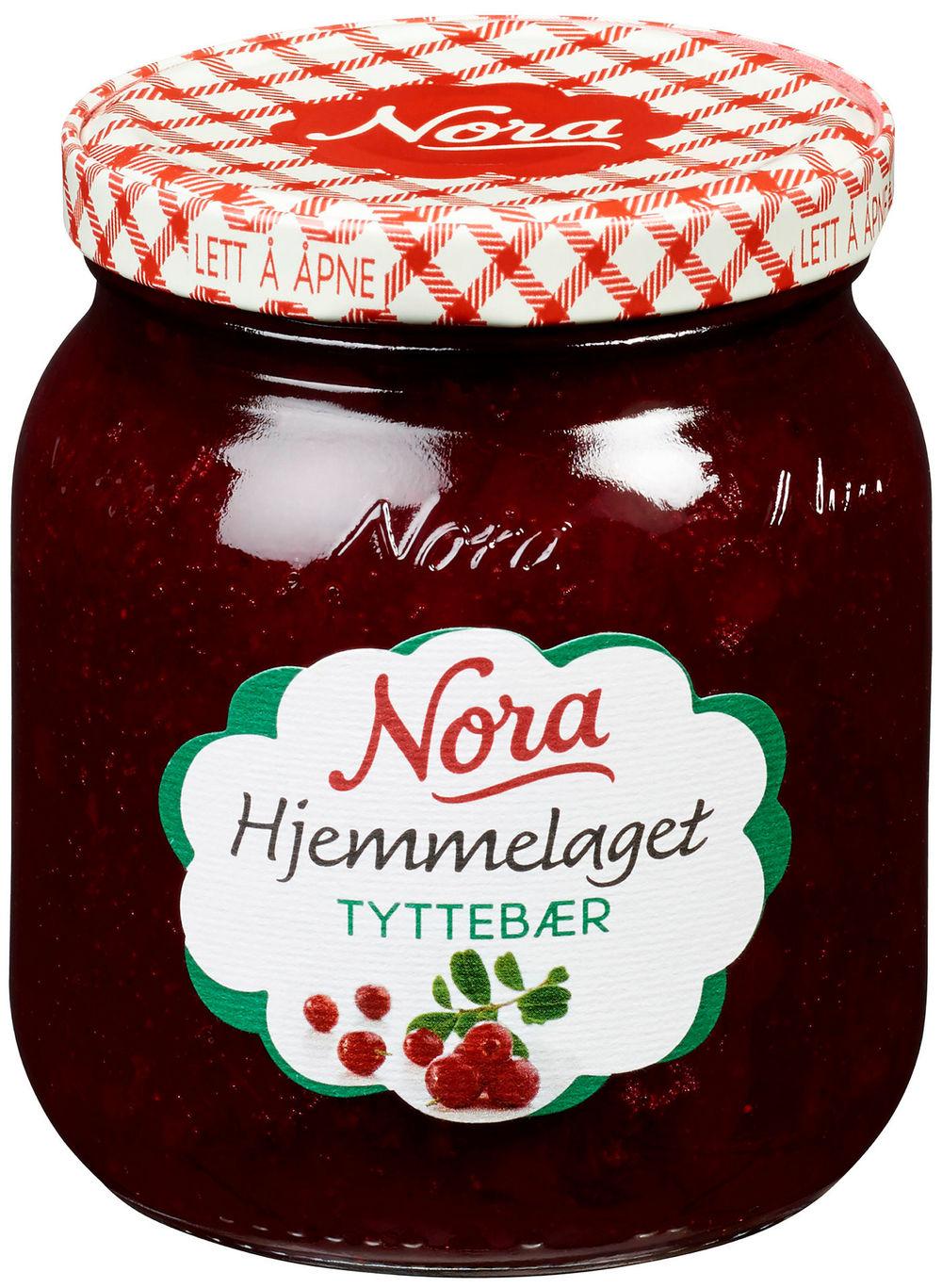 Tyttebærsyltetøy Hjemmelaget 400 g