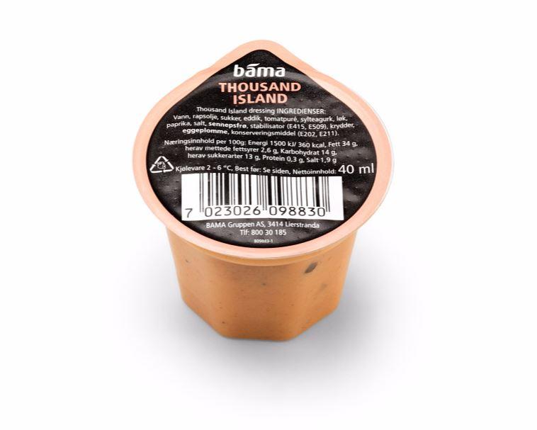 Dressing Thousand Island 40 G Bama