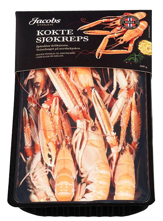 Sjøkreps Kokte 600g Jacobs Utvalgte