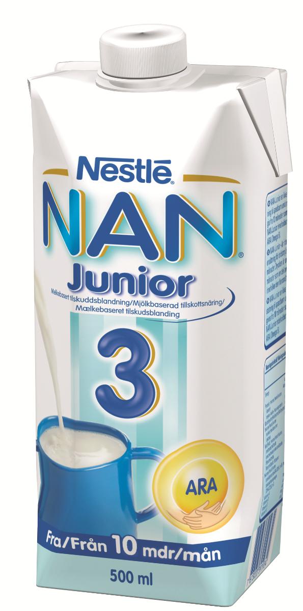 NAN 3 Junior drikkeklar 10 mnd 500 ml