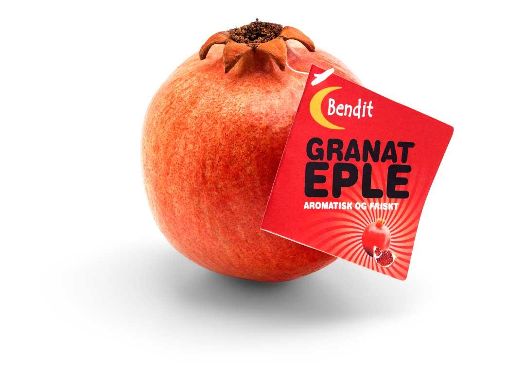 Granateple stykk