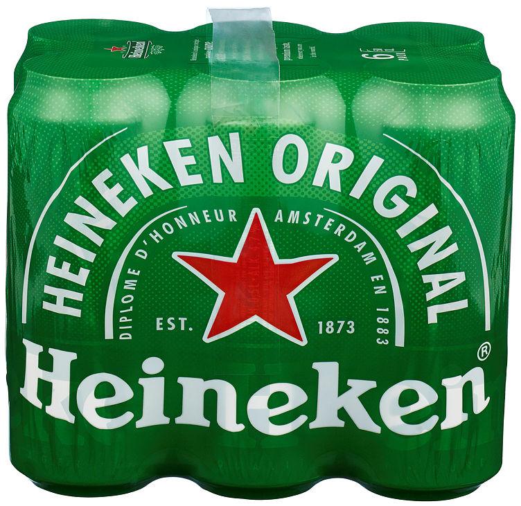 Heineken Premium Lager 0,5lx6 boks