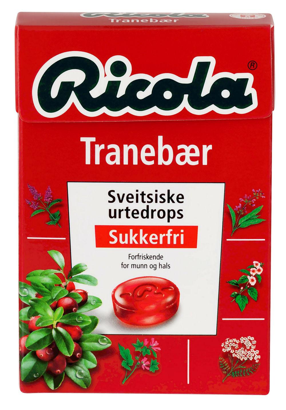 Ricola Tranebær 50 g