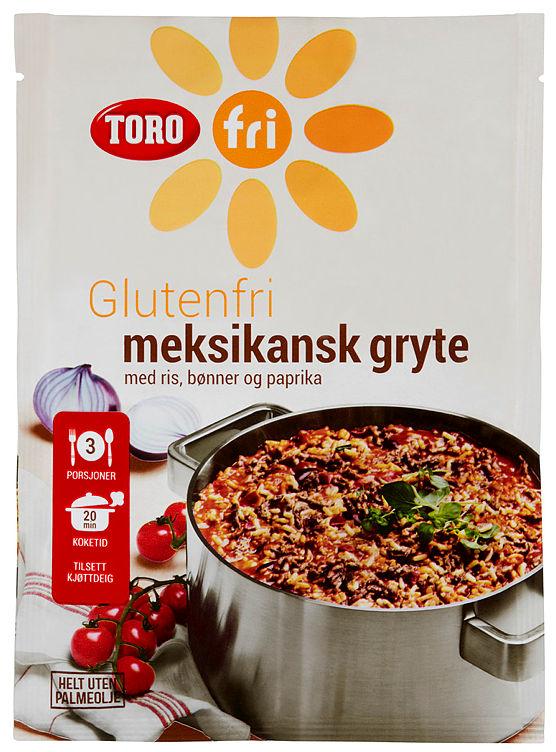 Meksikansk Gryte glutenfri 183g Toro