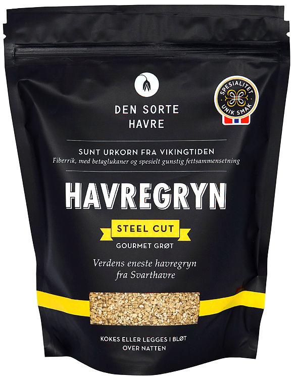 Havre Steel Cut 500g Den Sorte Havre