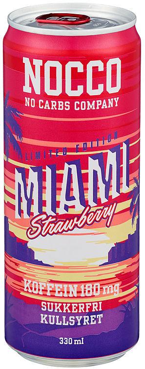 Nocco Miami Strawberry 0,33l boks