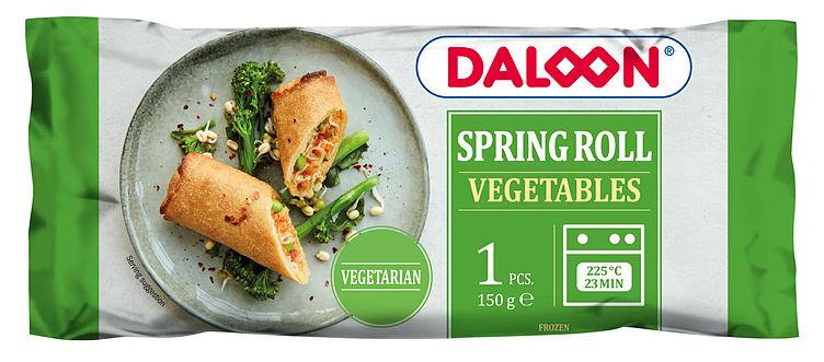Vårrull Vegetar1pk 150g Daloon