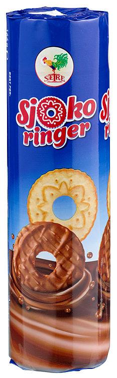 Sjokoringer 164g Sætre