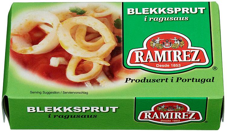 Calamary i Ragusaus 120g Ramirez