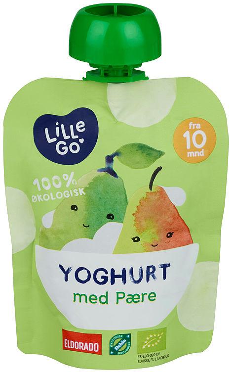 Yoghurt Pære Økologisk 10mnd 85g Lillego