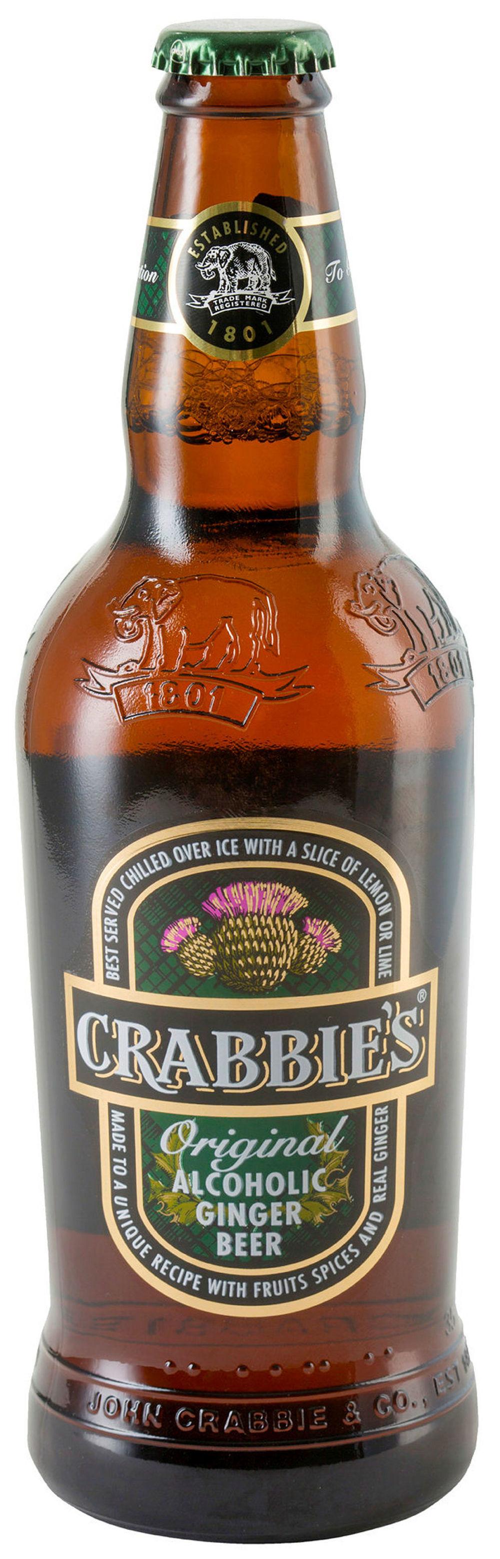 Crabbies Ginger Beer 4%, 0,5 l