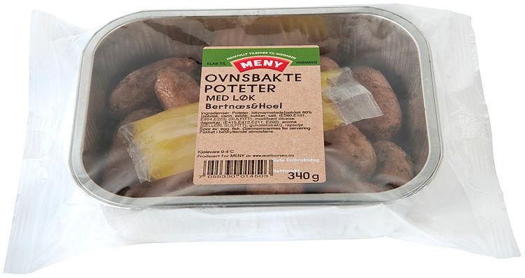 Poteter Ovnsbakte m/Løk 340g Meny