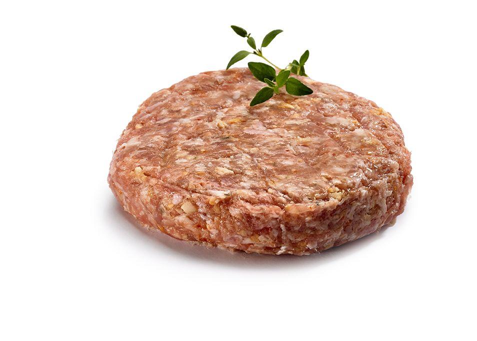 Hamburger Av Svin ca 130g m/Parmesan&amp;Chili