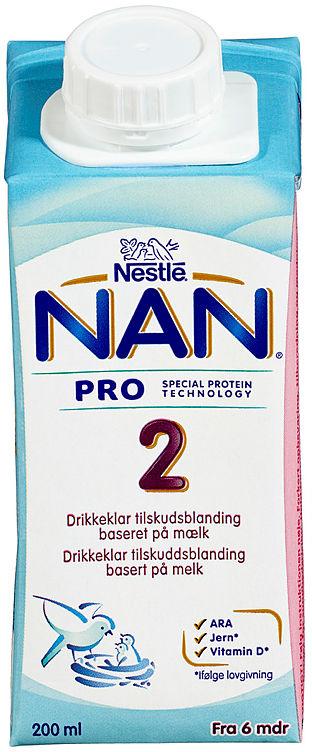 Nan Pro 2 Drikkeklar fra 6mnd 200ml