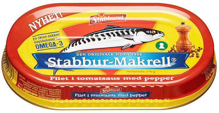 Stabbur-Makrell Tomat&amp;Pepper 170g