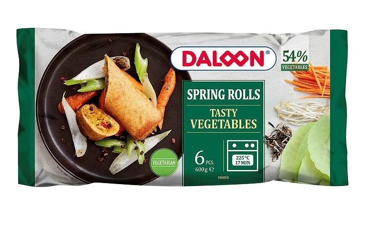 Springrolls Grønnsaker 600g Daloon