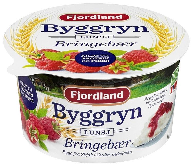 Fjordland Byggrynslunsj Bringebær 150 g