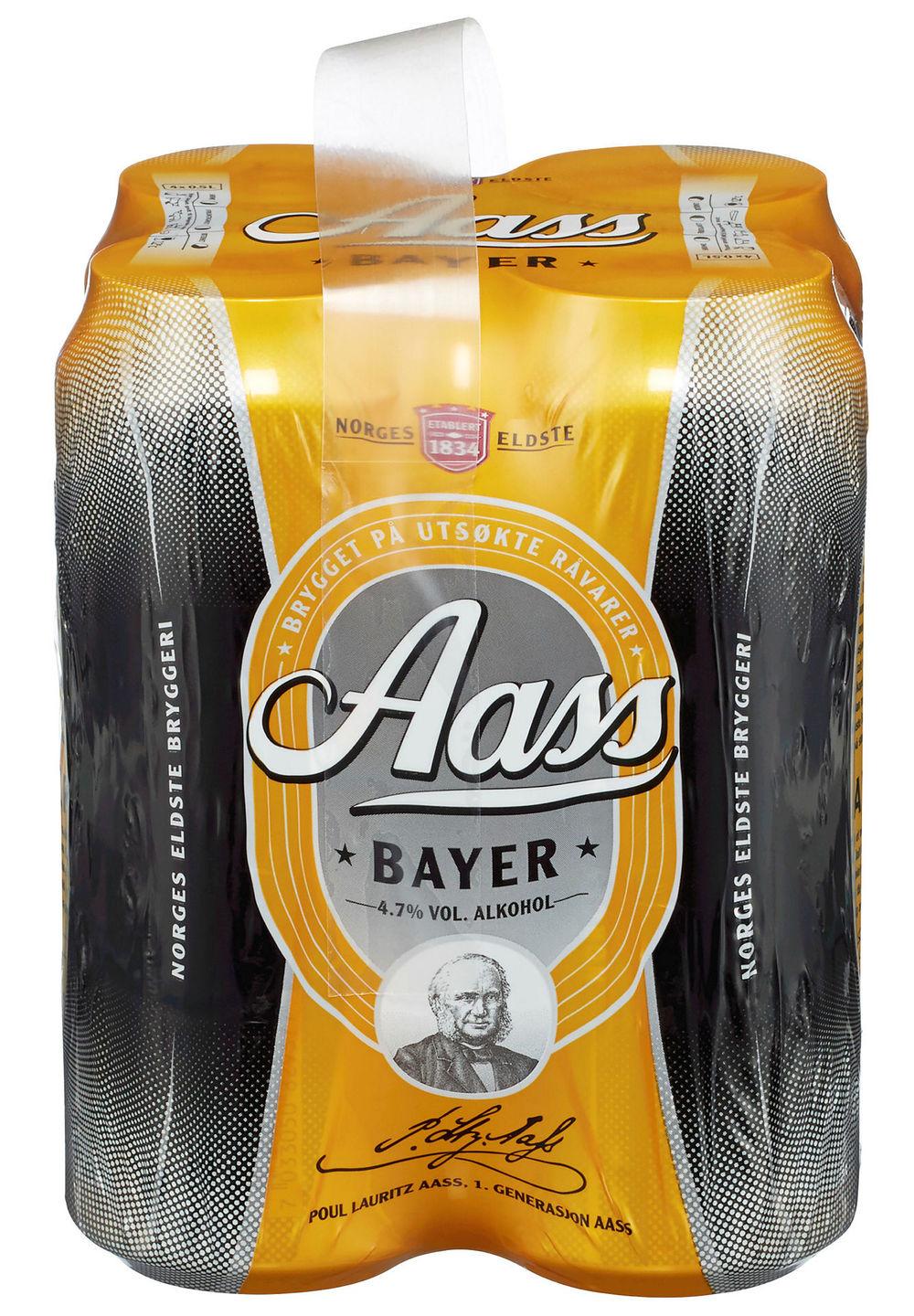 Aass Bayer 4x0,5 liter, 2 l