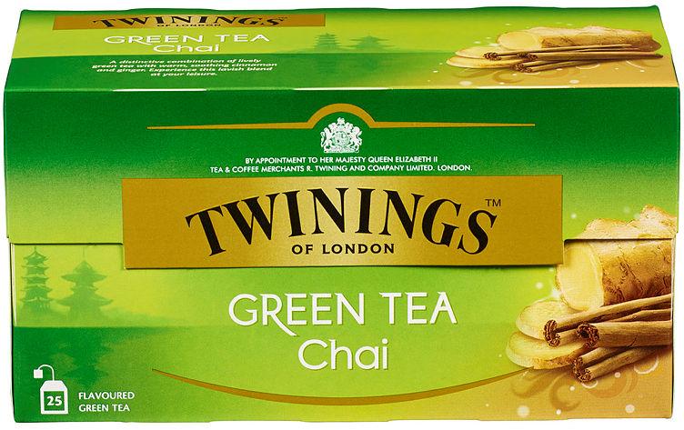 Grønn Te Chai 25pos Twinings