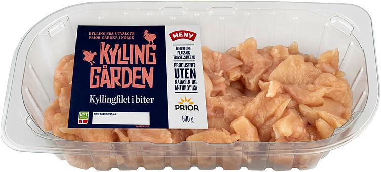 Kyllingfilet Biter 600g Kyllinggården