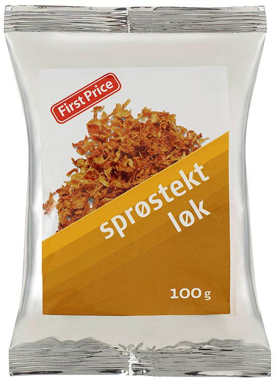 Løk Sprøstekt 100g First Price