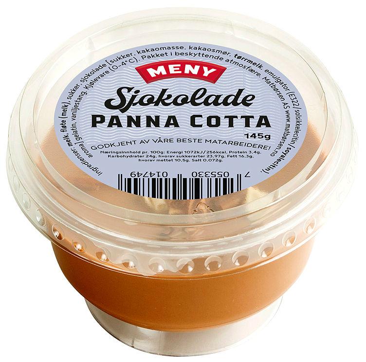 Pannacotta m/Sjokolade 145g Meny