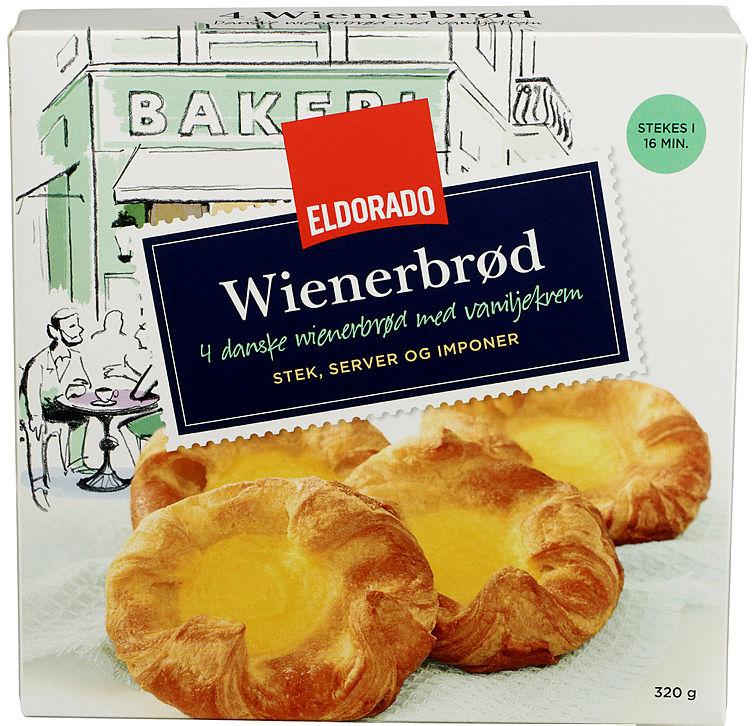 Wienerbrød 4x80g Eldorado