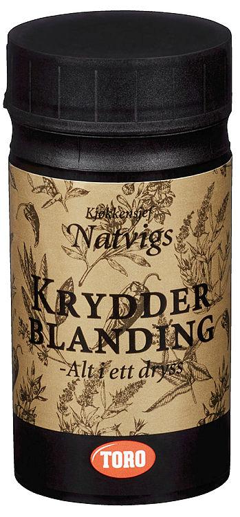 Krydderblanding 175g boks Natvigs