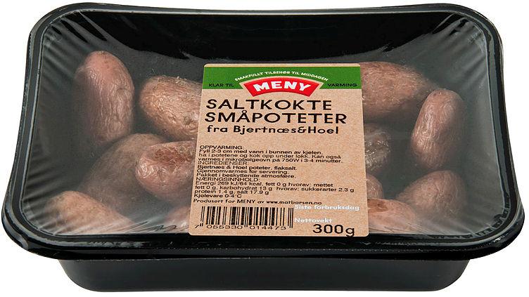 Småpoteter Saltkokte 300g Meny