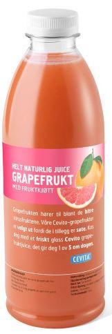 Grapefruktjuice 1l Cevita