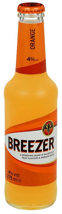 Bacardi Breezer Orange 27,5cl flaske